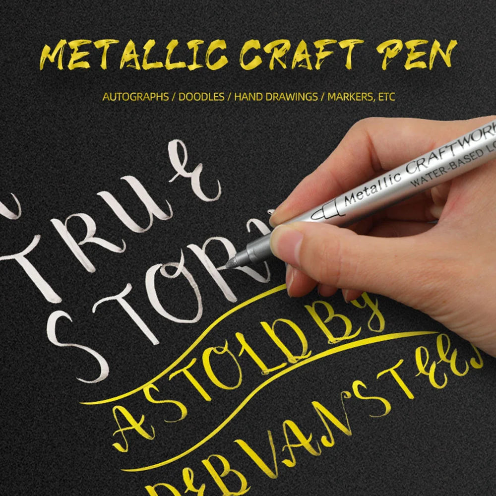 GuangNa Metallic Craftwork Brush Pen