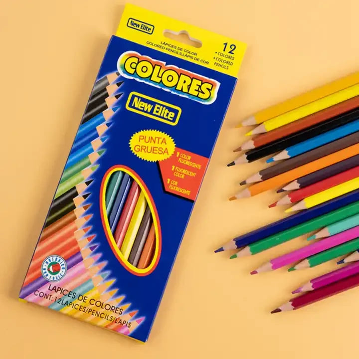 New Elite Colores - 12/24/36 Colour Pencils Set