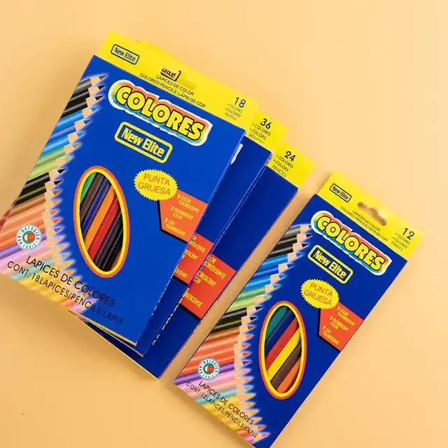 New Elite Colores - 12/24/36 Colour Pencils Set