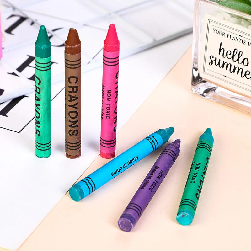 24 Colour Crayon Set