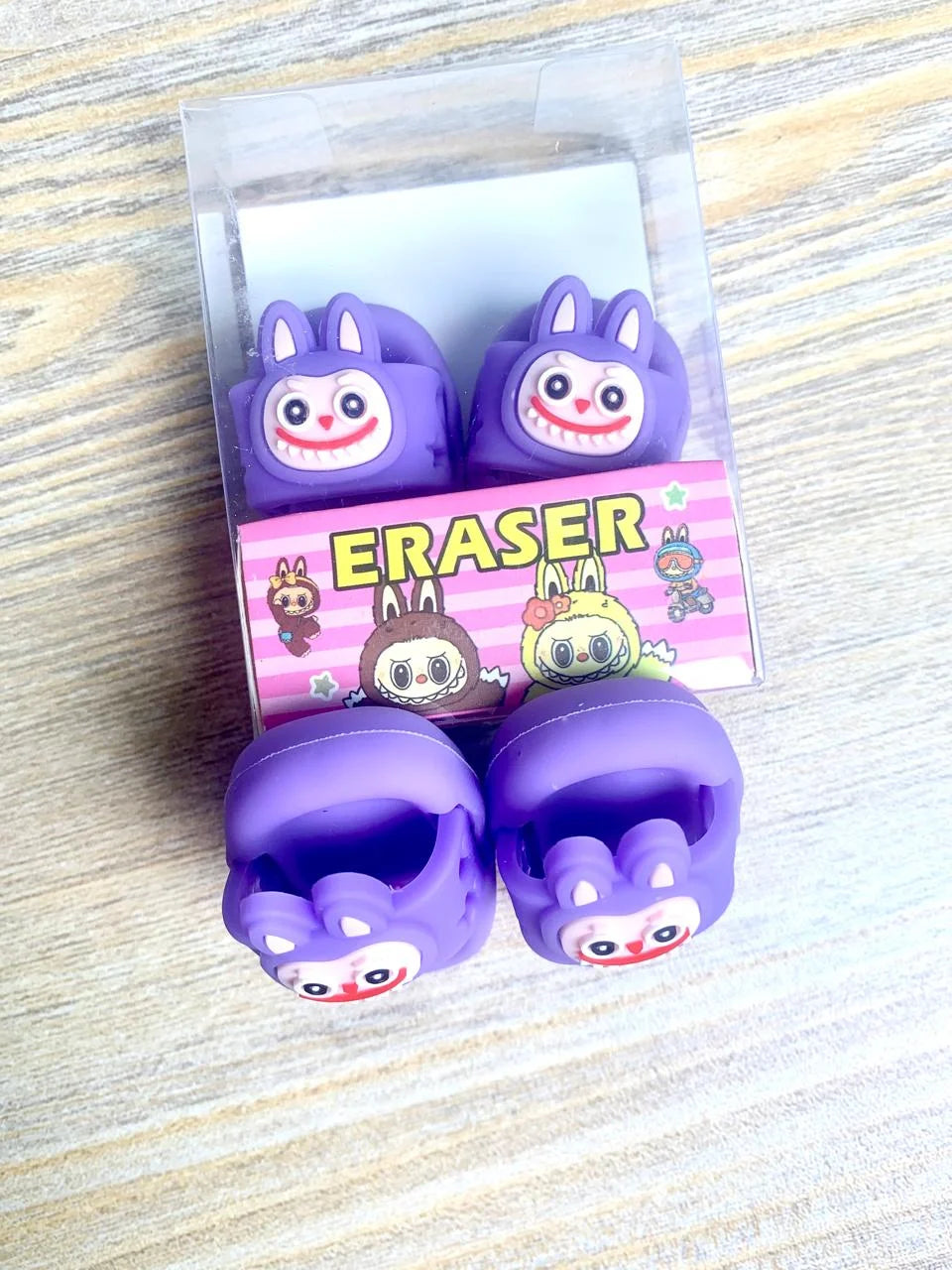 Cute Slipper-Shaped Mini Eraser
