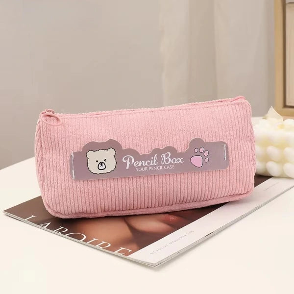 Cartoon Bear Stationery Bag