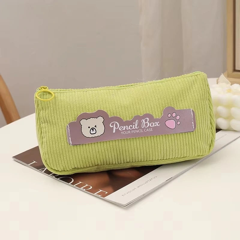 Cartoon Bear Stationery Bag