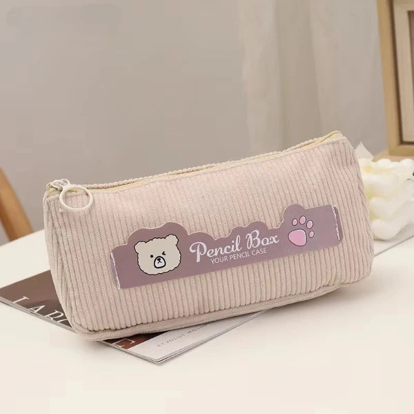 Cartoon Bear Stationery Bag