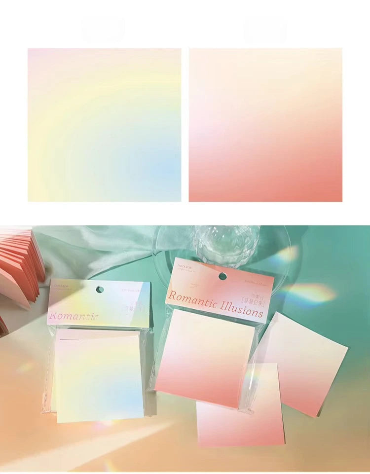 Rainbow Shade Stickey Note Pad