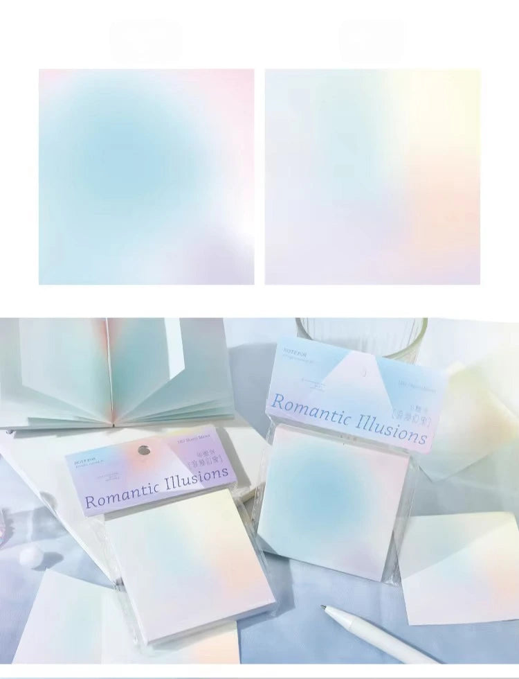 Rainbow Shade Stickey Note Pad