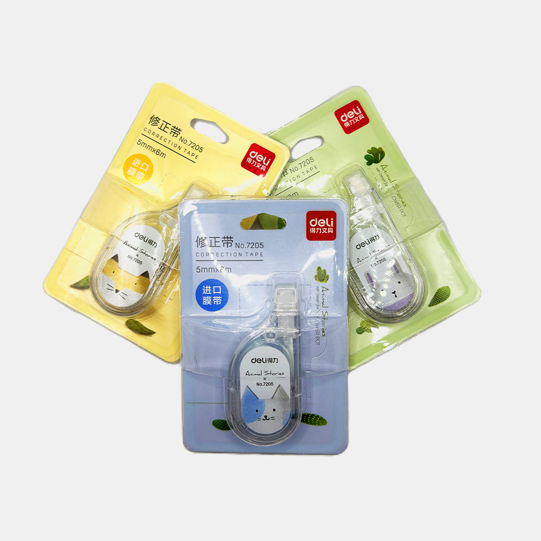 Kawaii Cute Kids Plastic Correction Tape Roller